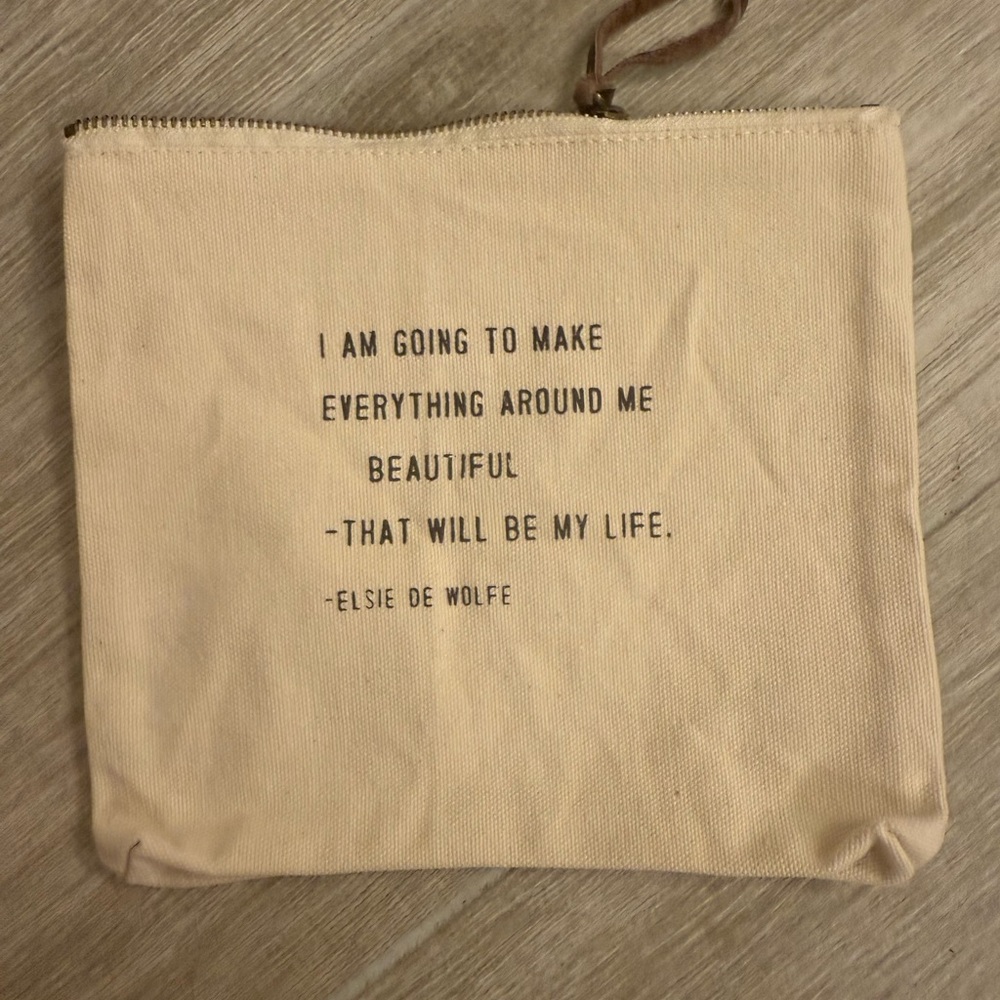 Sugarboo Canvas Pouch - Cream